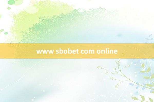 www sbobet com online