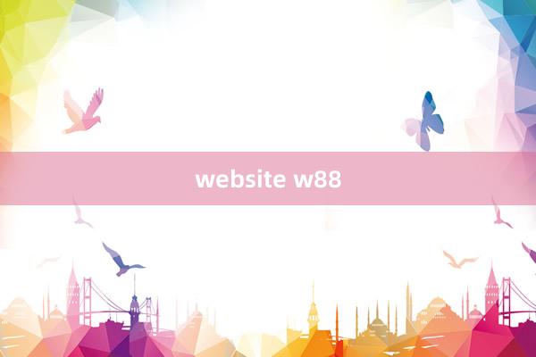 website w88