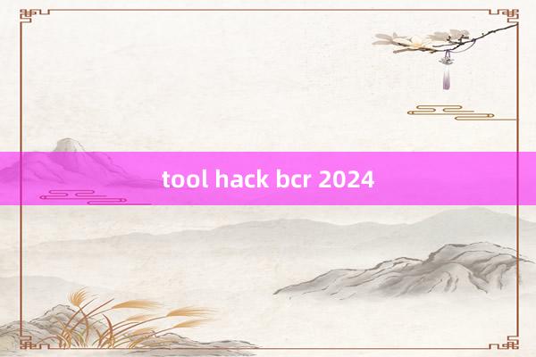 tool hack bcr 2024