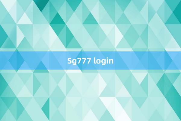 Sg777 login