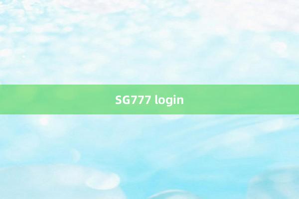 SG777 login